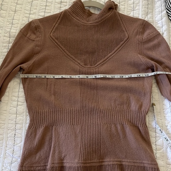 100% Merino Turtleneck Rachel Roy M - Picture 9 of 10
